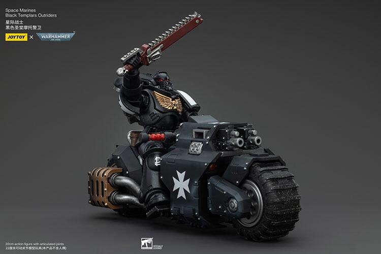 joytoy black templars bike side view