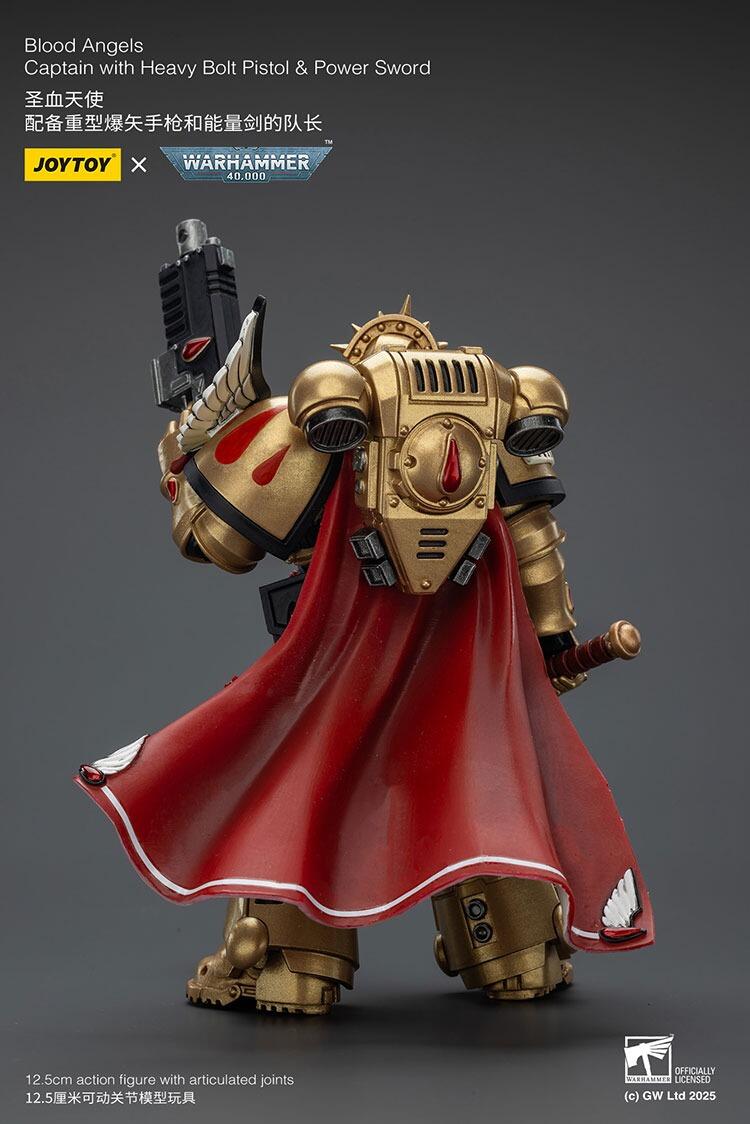 1/18 scale captain with chapter iconography