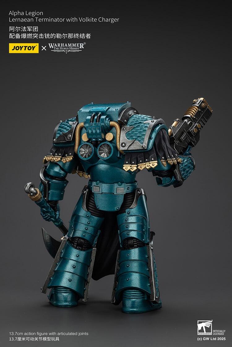 joytoy warhammer volkite charger model