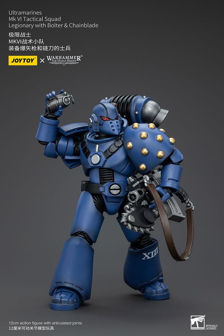 JoyToy Ultramarines Tactical Marines in action pose