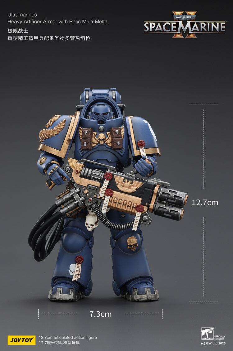 Side profile of JoyToy Ultramarine veteran