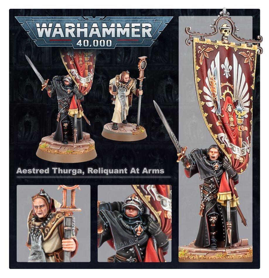 Side profile of Reliquant at Arms miniature