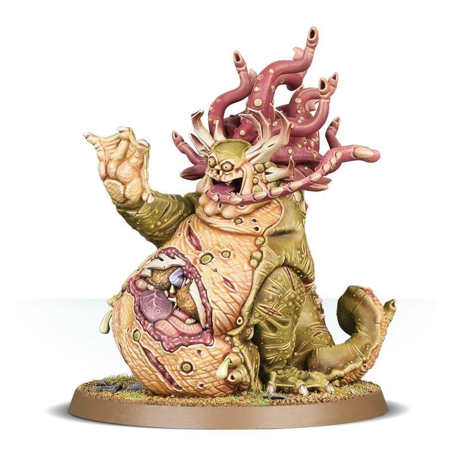 Beast of Nurgle, Chaos Daemons monster, Nurgle daemon 40K, Age of