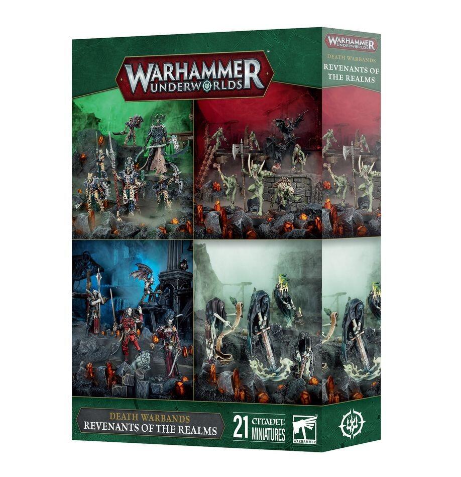 Death Warbands: Revenants of the Realms boxed set front view
