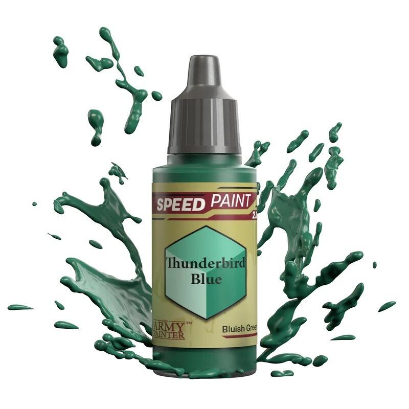 Army Painter Speedpaint: Thunderbird Blue bottle front