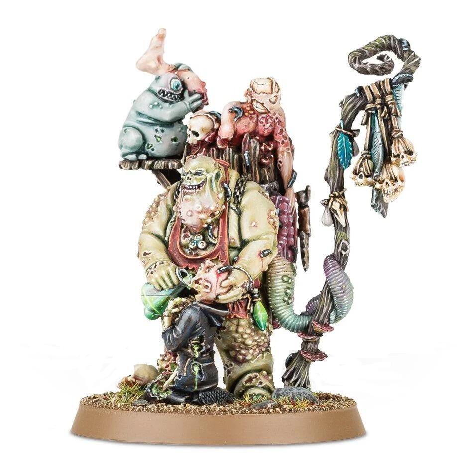 Festus the Leechlord resin miniature assembled