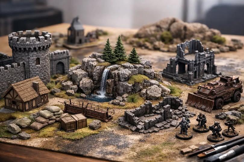 Choosing Wargaming Terrain Accessories