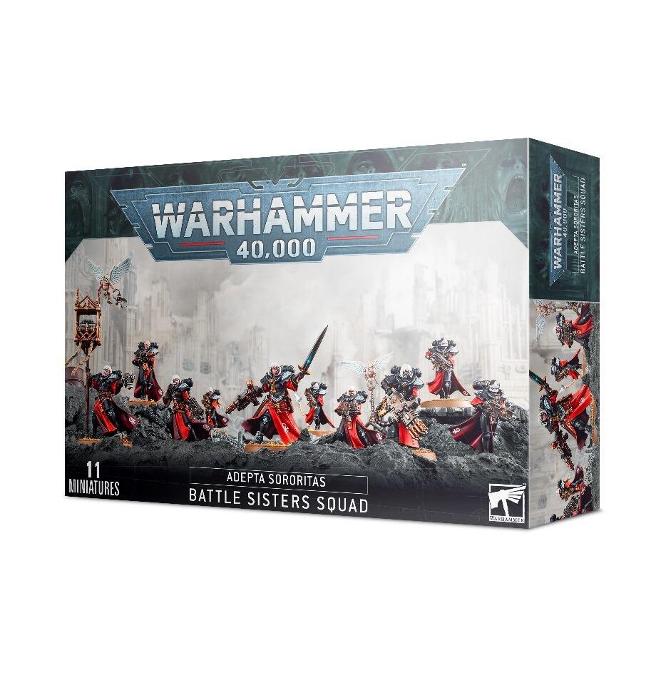 Adepta Sororitas Battle Sisters Squad – Warhammer 40K Miniatures