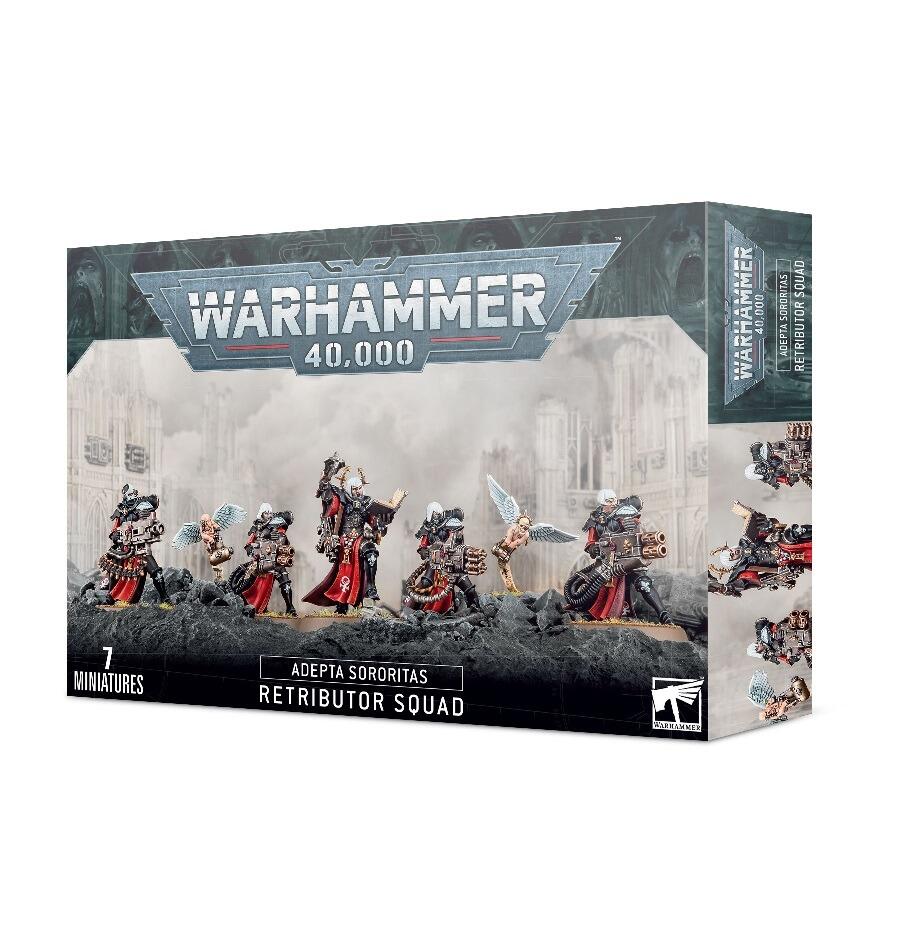 Adepta Sororitas Retributor Squad – Warhammer 40K Miniature Squad