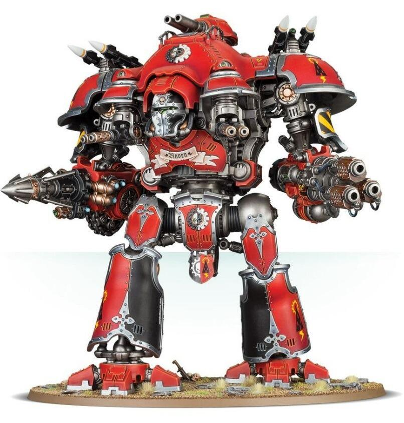 Imperial Knights: Knight Dominus builds Knight Castellan, Knight Valiant & Chaos Knight Tyrant 3