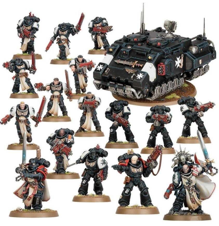 Warhammer 40K Black Templars Crusade Combat Patrol Box Set