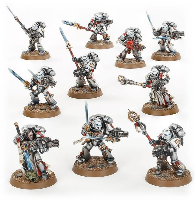 Grey Knights Strike Squad, Interceptor, Purifier, or Purgation Squads 3