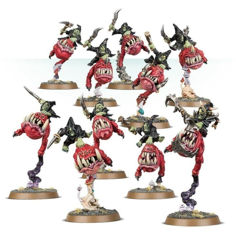 Gloomspite Gitz Squig Hoppers, or Boingrot Bounderz 2