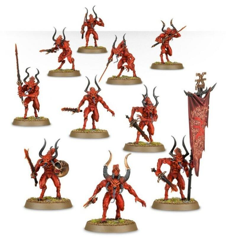 Warhammer Age of Sigmar Bloodletters – Khorne Daemon Warriors
