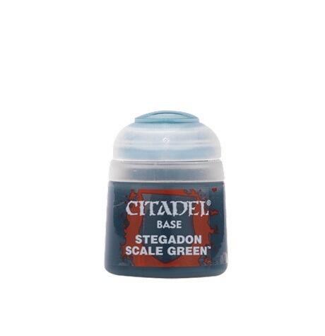 Citadel Paints Stegadon Scale Green base paint 1