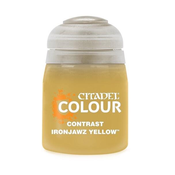 Citadel Paints Ironjawz Yellow Contrast Paint 1