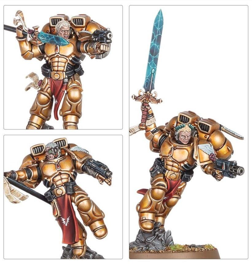 Sanguinary Guard with Encarmine Swords – Warhammer 40K Miniature