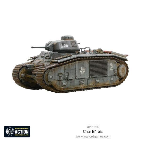 Warlord Games Char B1 bis French or German gun tank 4