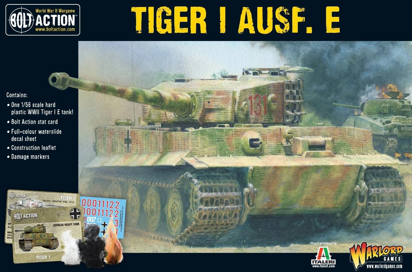 Warlord Games German Tiger I Ausf. E Heavy Tank 1