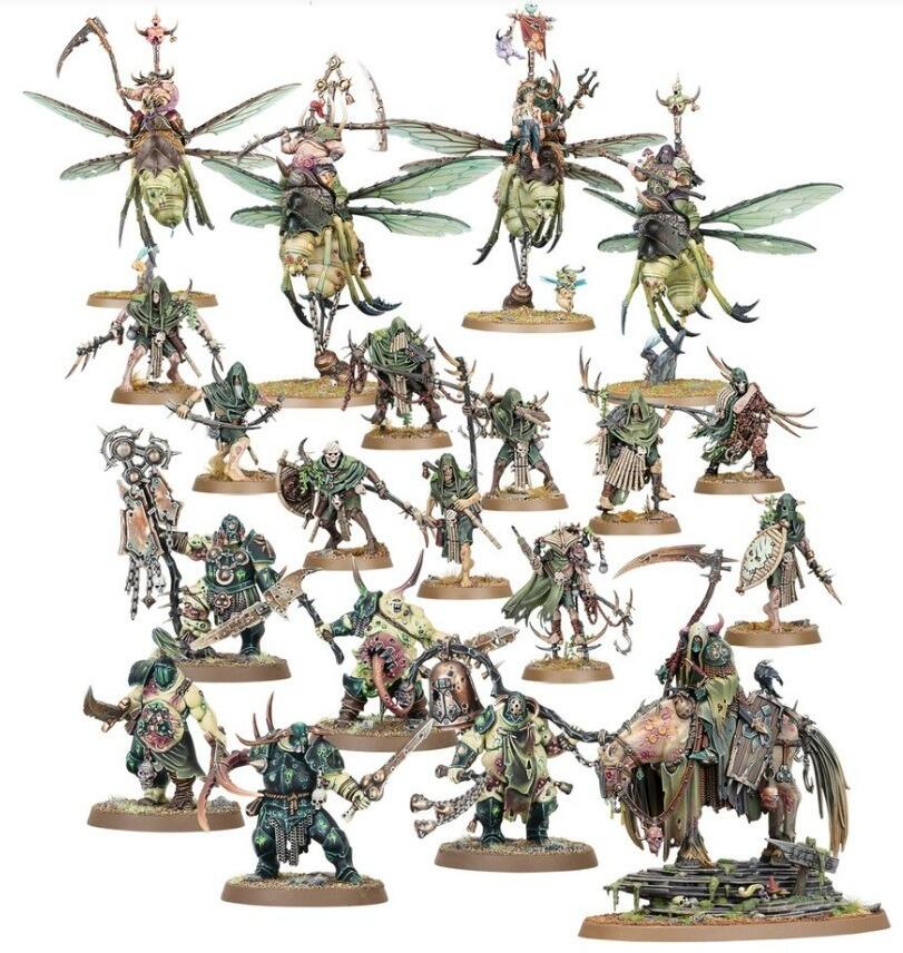 Warhammer Age of Sigmar Maggotkin of Nurgle Battleforce Shudderblight Cyst 2