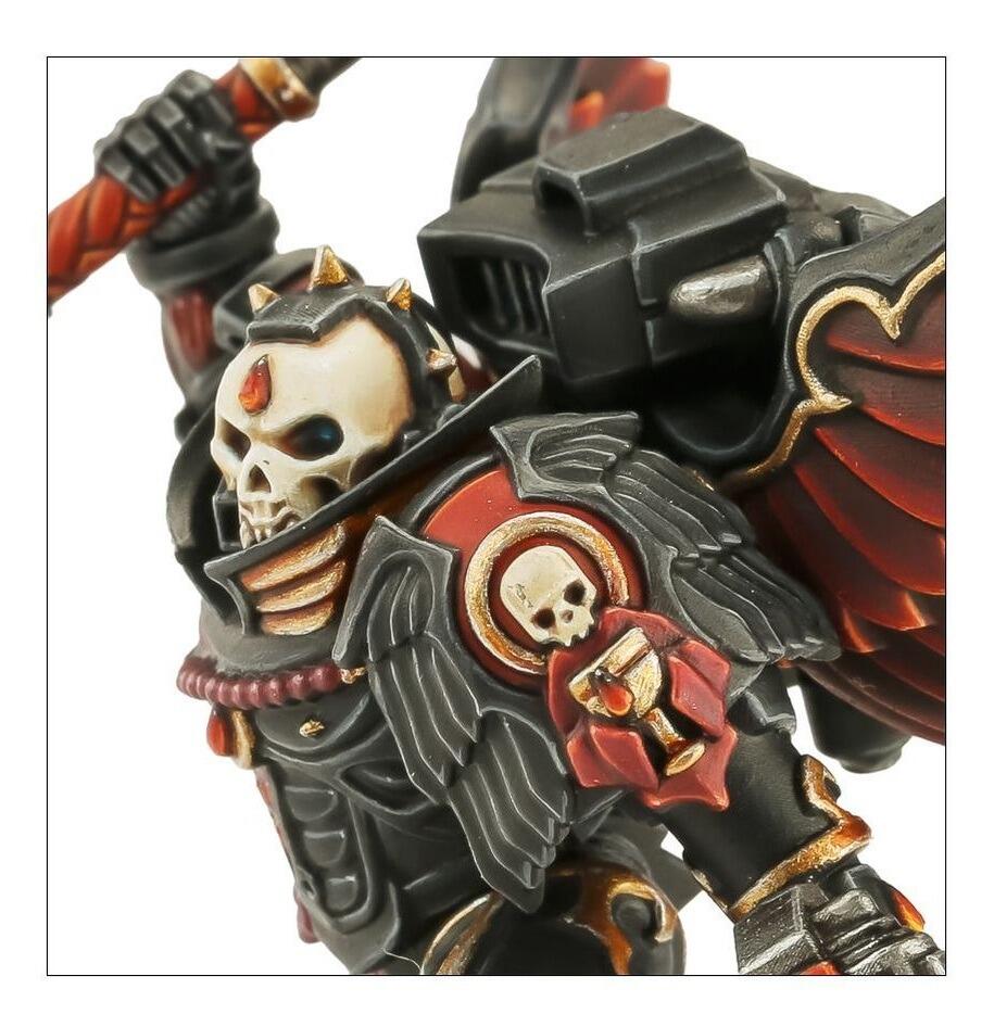 Space Marines Blood Angels Chaplain With Jump Pack 4