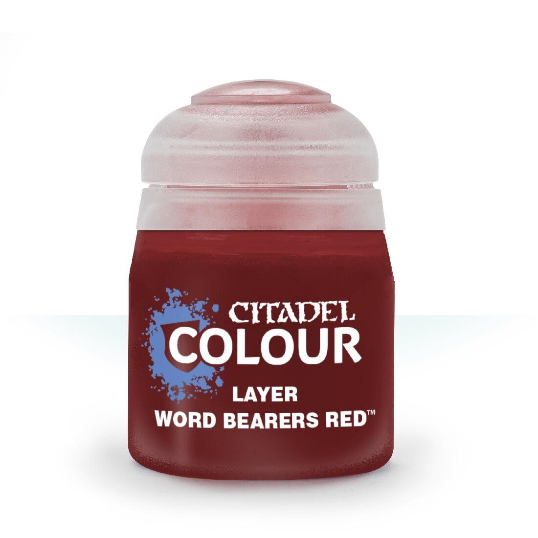 Citadel Paints Word Bearers Red layer paint