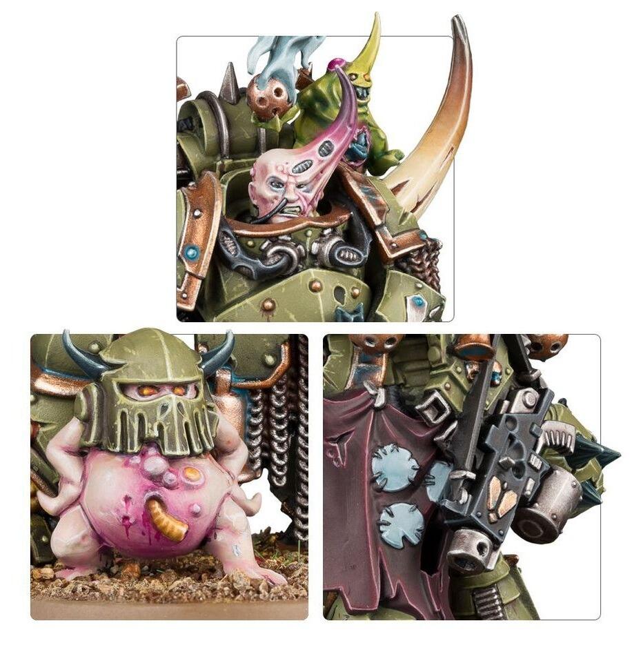 Chaos Space Marines Death Guard Plague Marine Champion 2