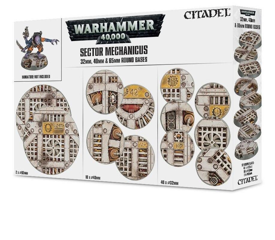Warhammer 40000 Sector Mechanicus Industrial Bases 1