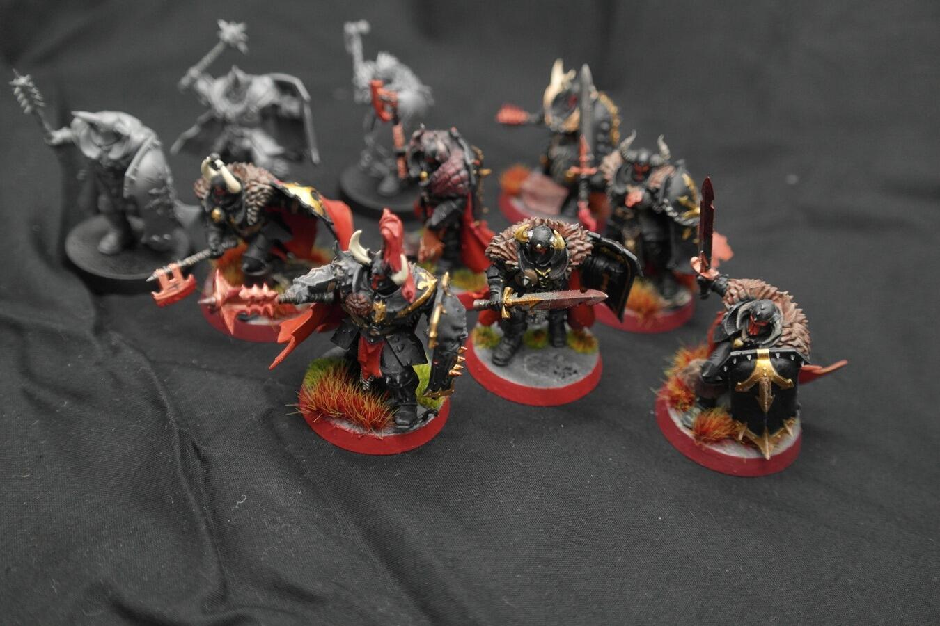 Pre-loved Chaos Warriors part painted
