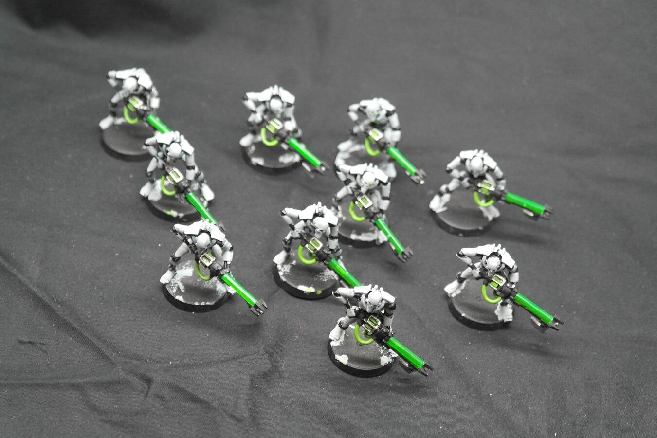 模型製作用品 Necron Warriors_old Vintage Warhammer 40k Necron Warrior GW Miniature.. | eBay