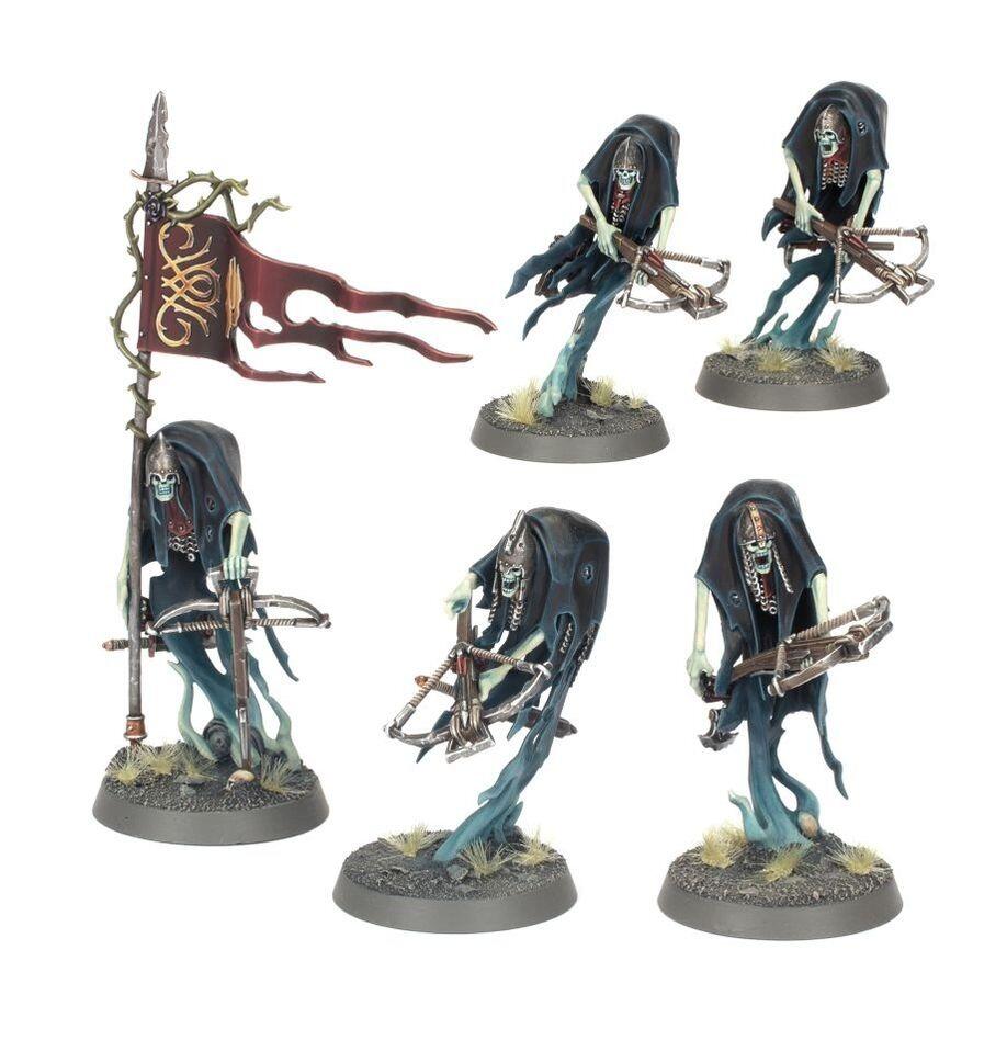 Nighthaunt Craventhrone Guard – Age of Sigmar spectral models