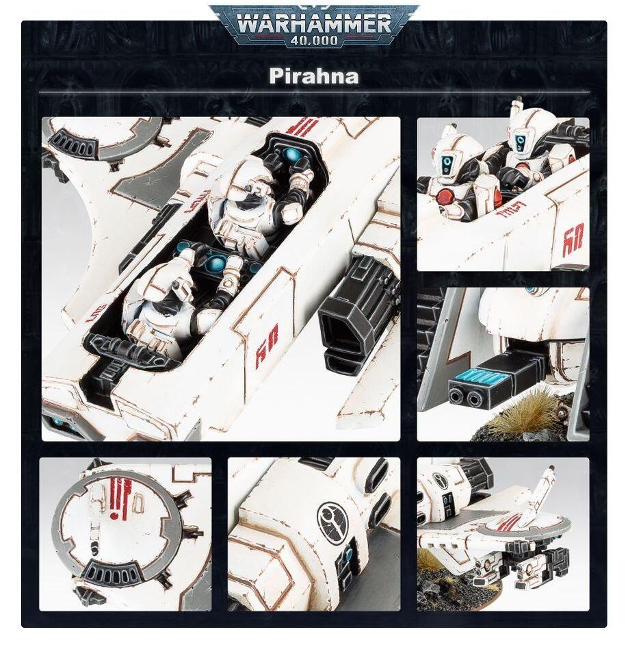 Jeu de figurine TAU EMPIRE TX4 PIRANHA