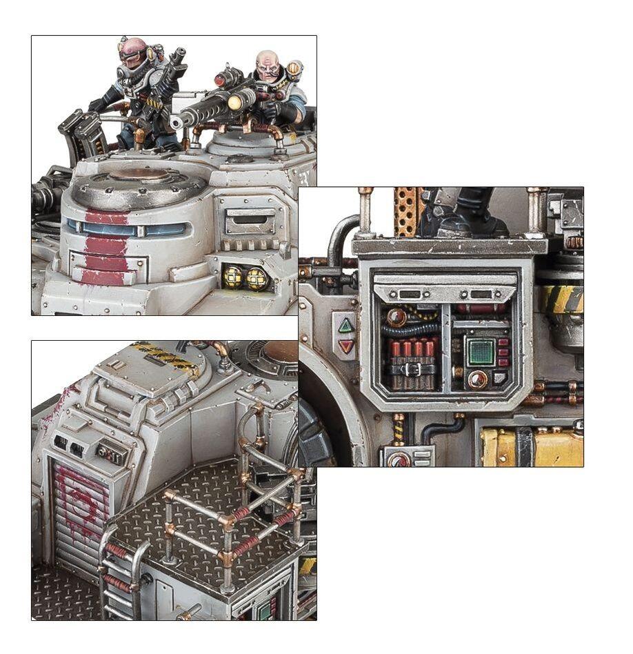 goliath truck side view with armour plates