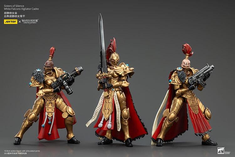white falcons vigilators front view joytoy