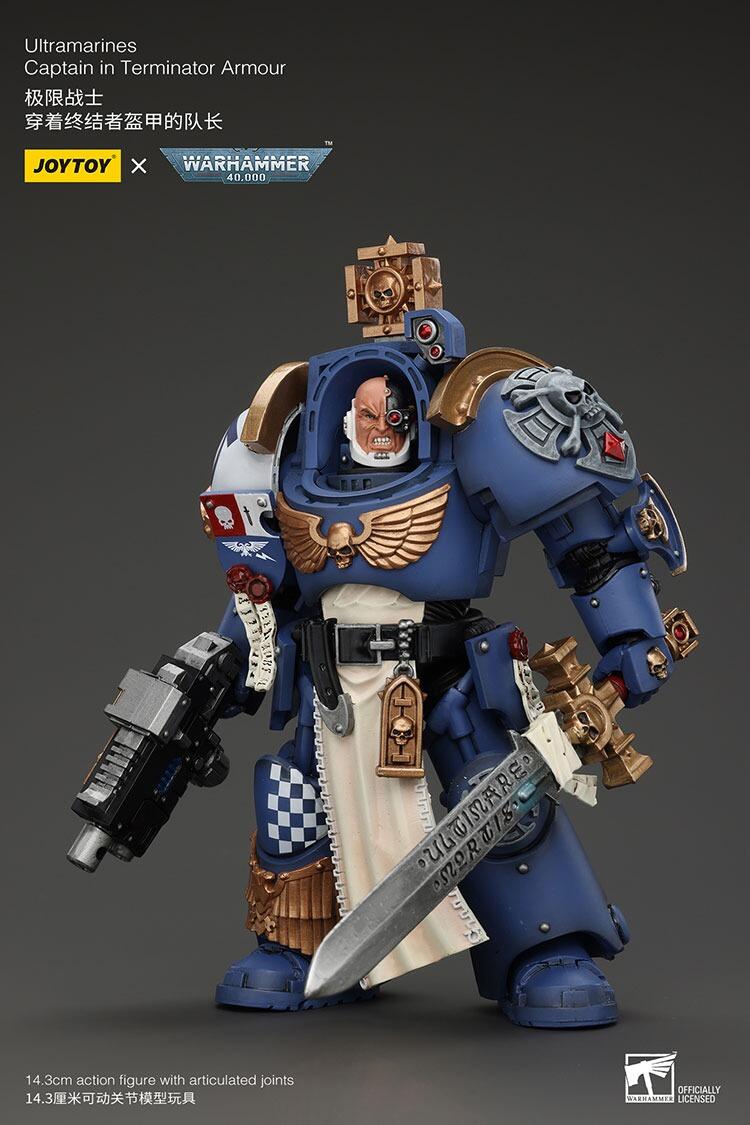 Space Marine Captain display setup