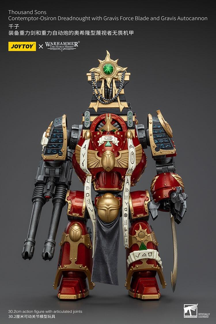 JoyToy Thousand Sons Contemptor-Osiron Dreadnought front view
