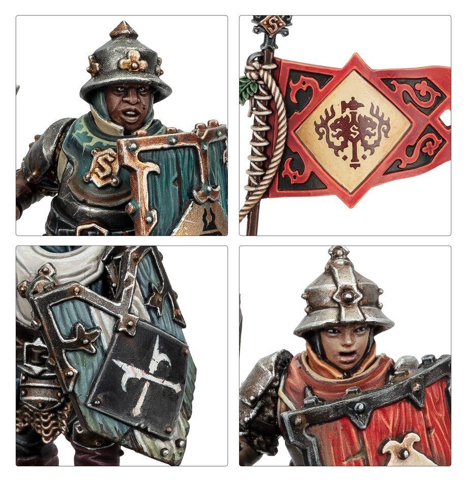Rear view with cloaks and tabards