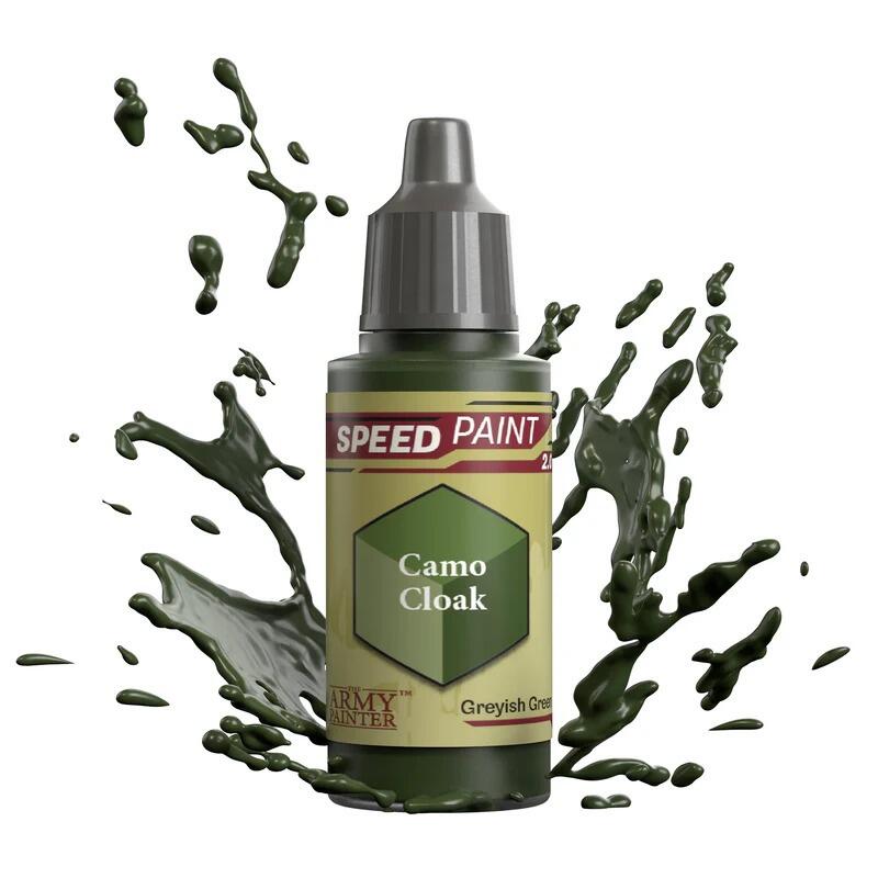 Speedpaint: Camo Cloak front view