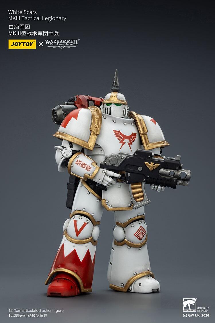JoyToy White Scars MKIII Tactical Legionary – Warmodels.co.uk product photo