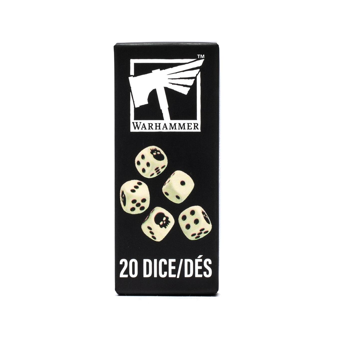 Warhammer dice set 20 dice