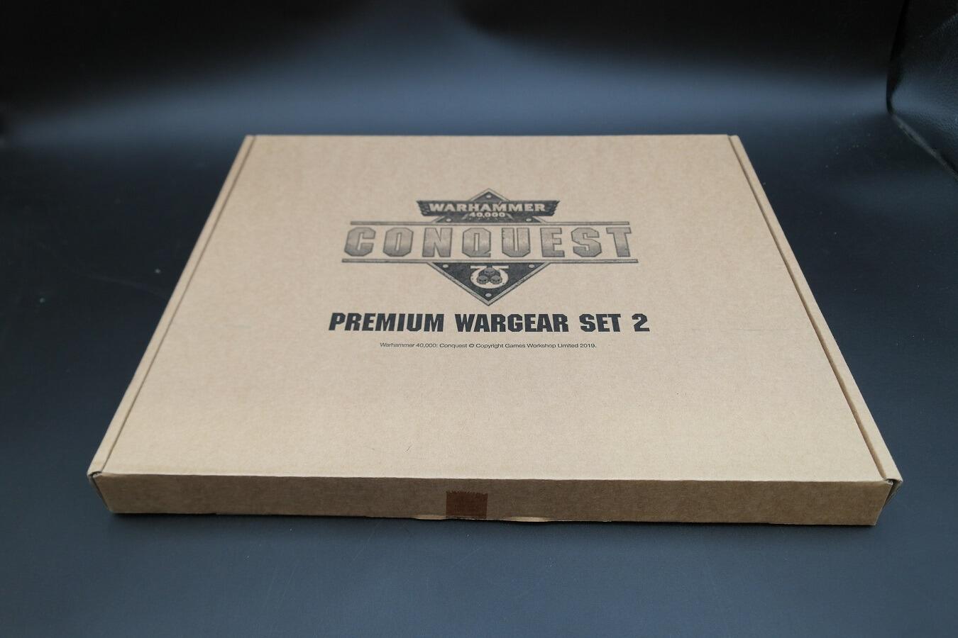Pre-Loved Conquest Premium Wargear Set 2 box