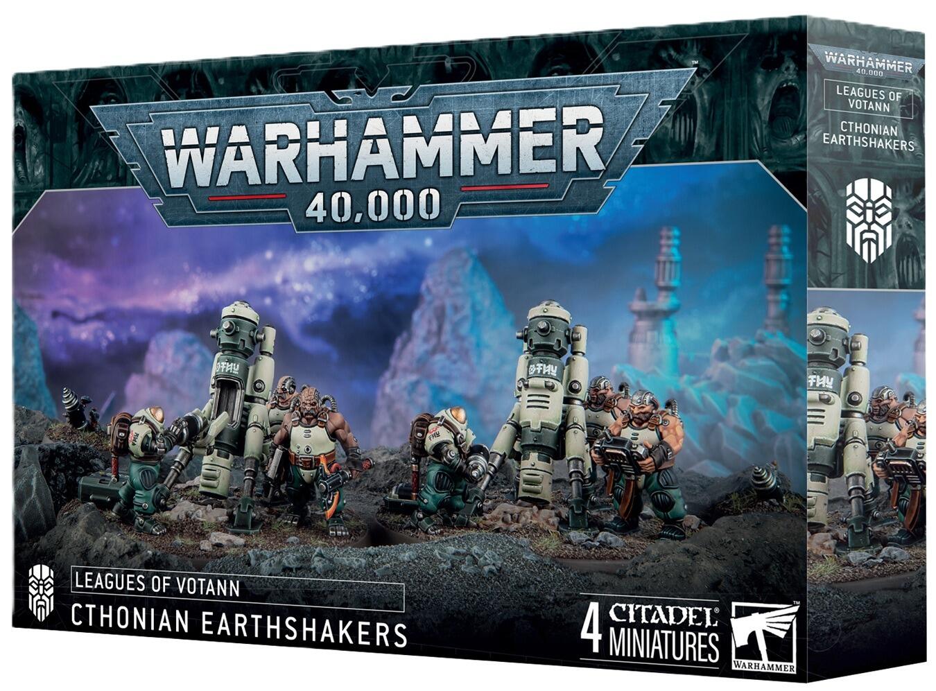 Cthonian Earthshakers artillery kit for Leagues of Votann Warhammer 40k