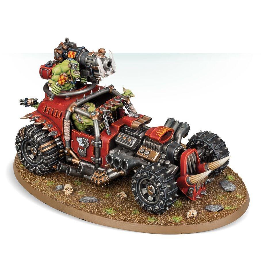 Ork buggy racing – Kustom Boosta-blasta 40k