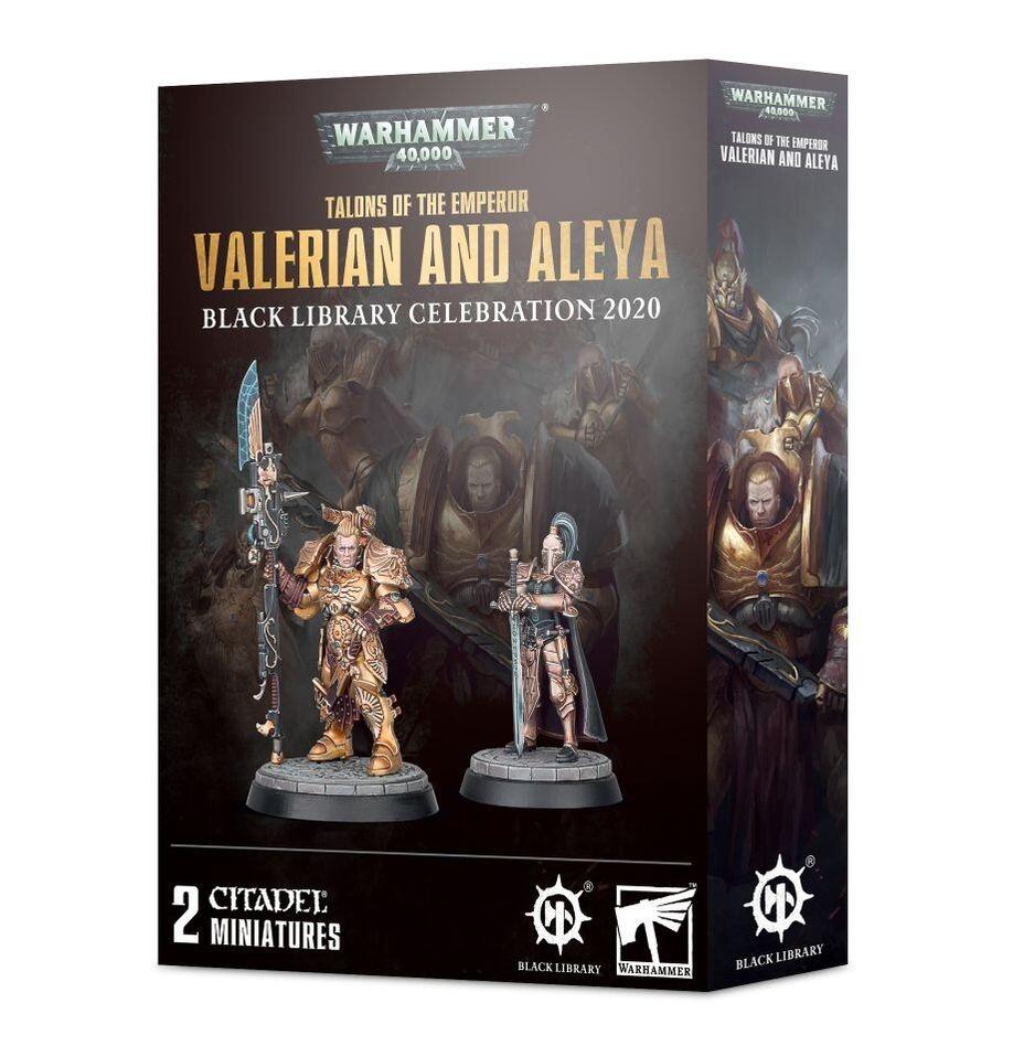 Valerian & Aleya character models – Warhammer 40k