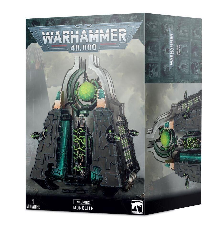 Necron Monolith super-heavy skimmer – Warhammer 40k