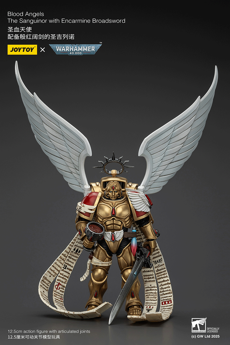 sanguinor blood angels character pose