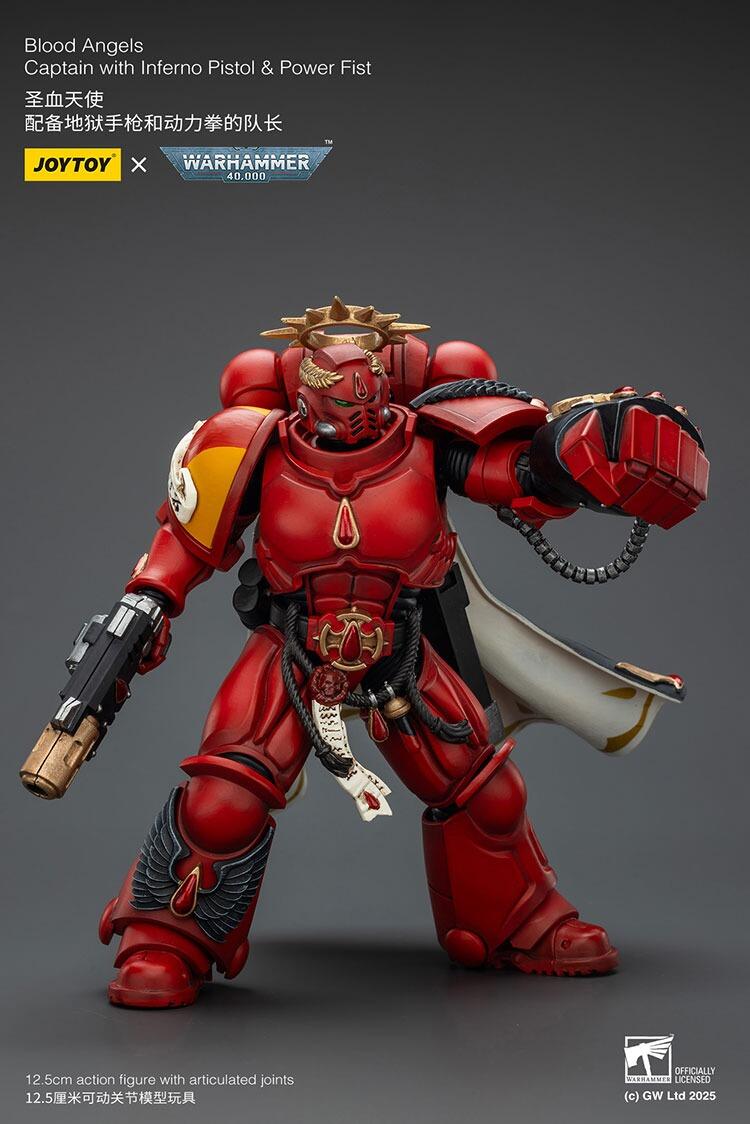 blood angels 1/18 captain front view