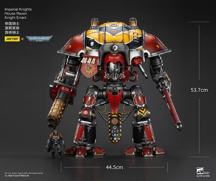 knight errant warhammer collectible front view