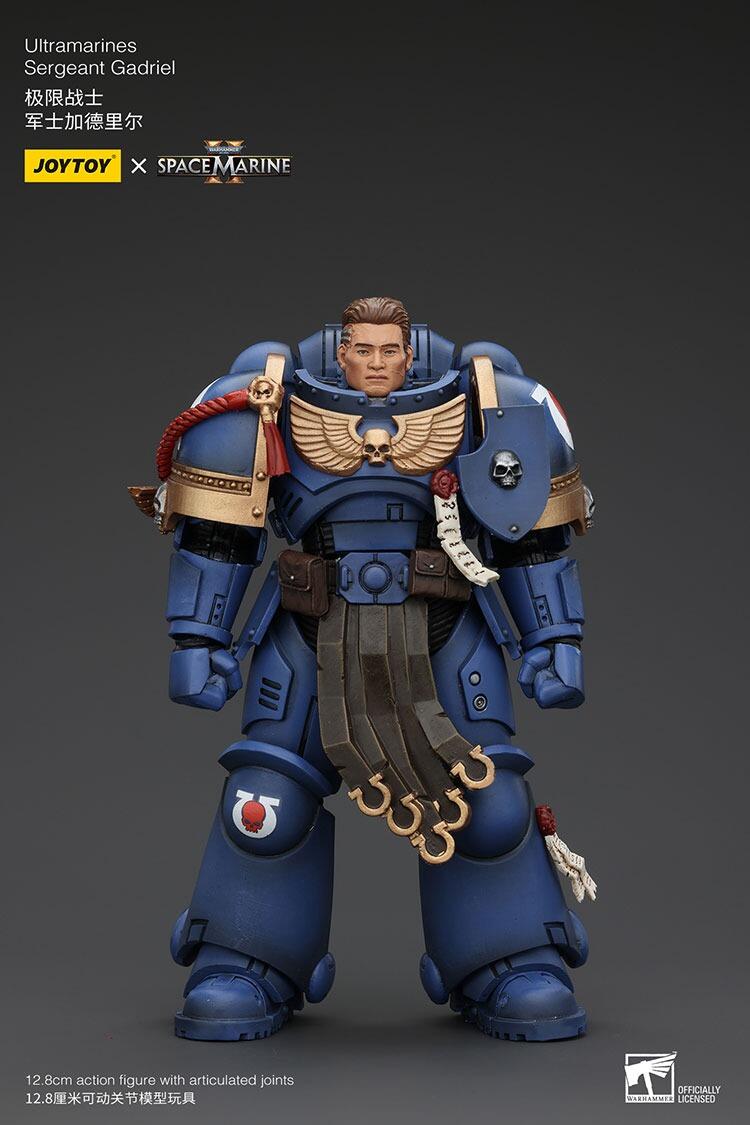 JoyToy Ultramarines Sergeant Gadriel front view