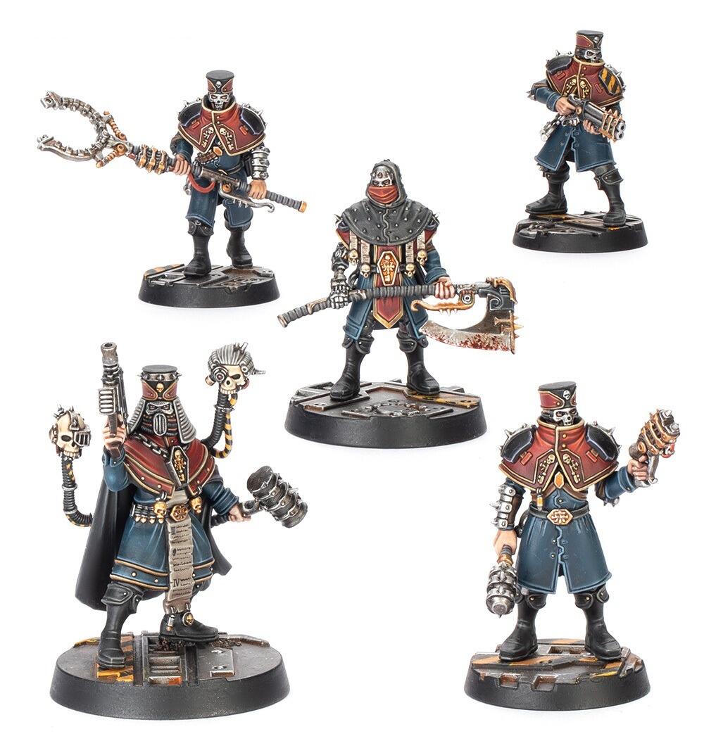 Palanite Justicars full set front view